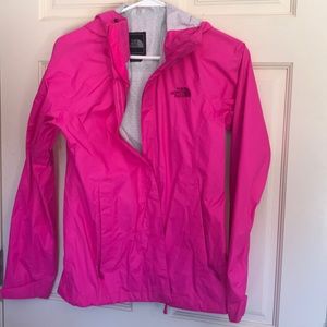 North face rain coat